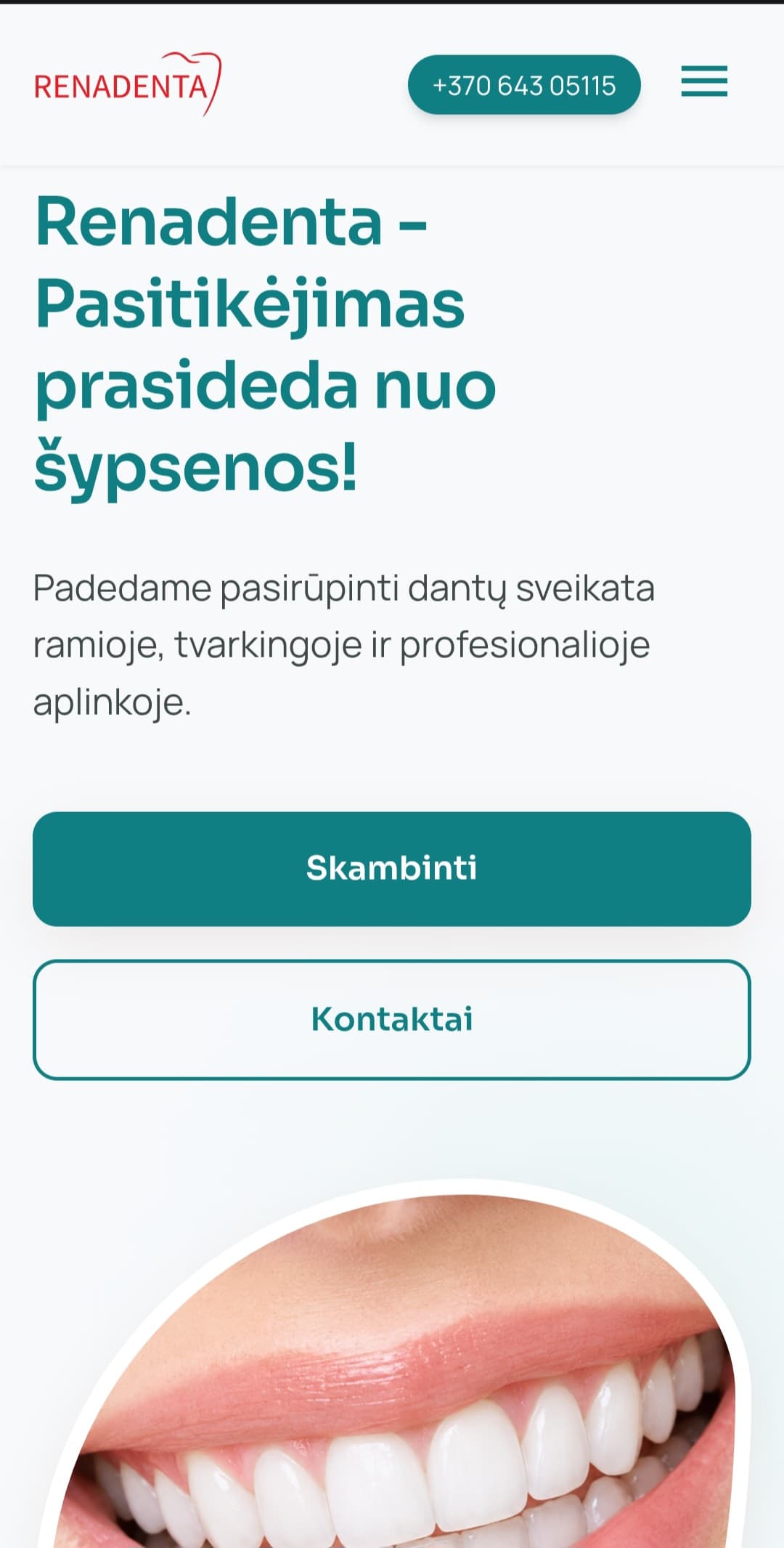 Renadenta mobile screenshot