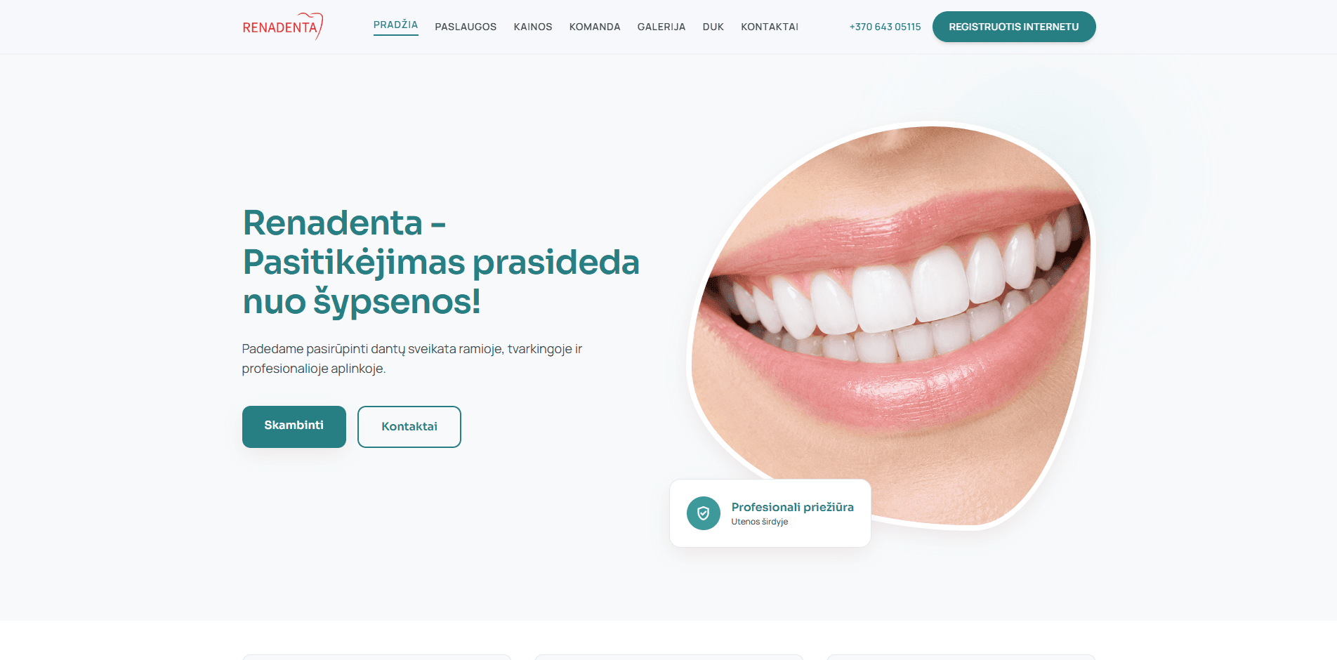 Renadenta desktop screenshot